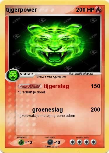Pokemon tijgerpower