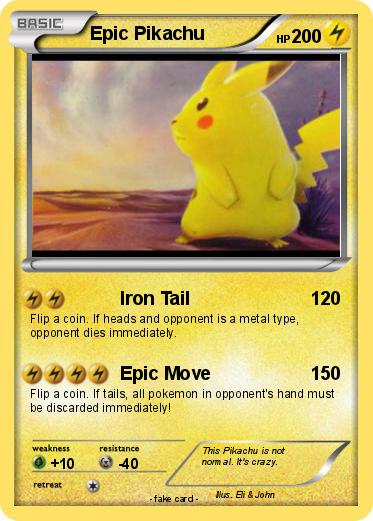 Pokemon Epic Pikachu