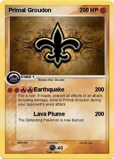Pokemon Primal Groudon
