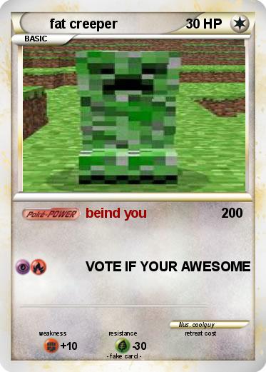 Pokemon fat creeper