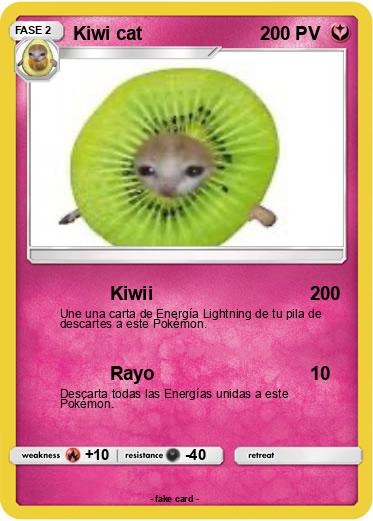 Pokemon Kiwi cat