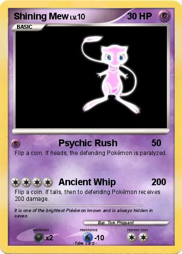 Pokemon Shining Mew