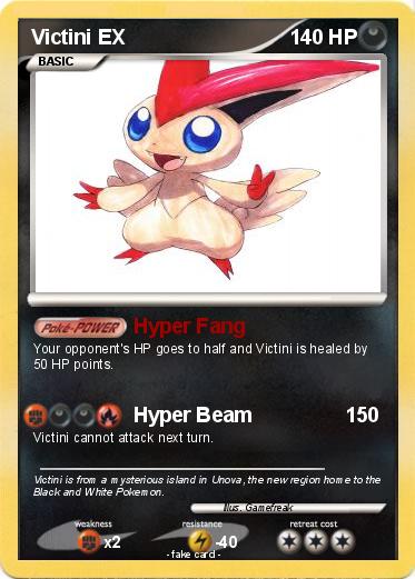 Pokemon Victini EX
