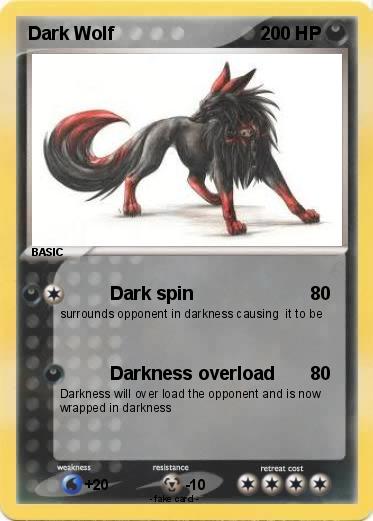 Pokemon Dark Wolf
