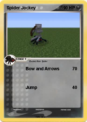 Pokemon Spider Jockey