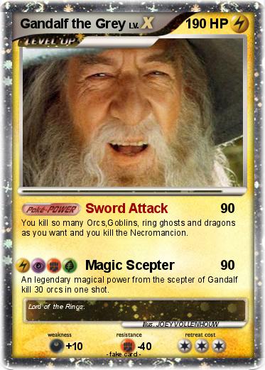 Pokemon Gandalf the Grey