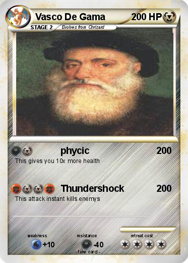 Pokemon Vasco De Gama
