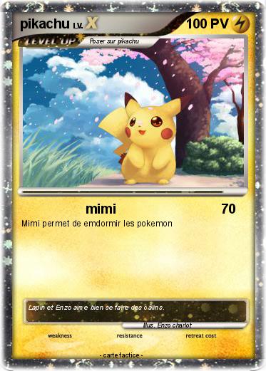 Pokemon pikachu