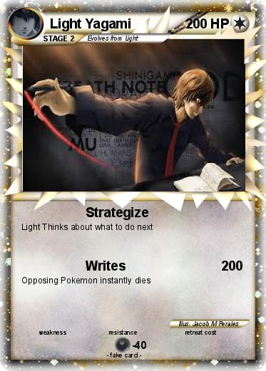 Pokemon Light Yagami