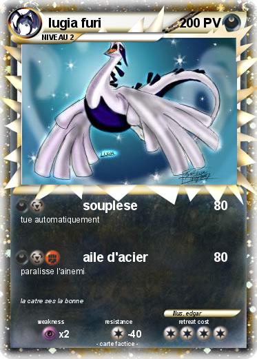 Pokemon lugia furi