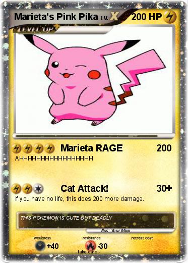 Pokemon Marieta's Pink Pika