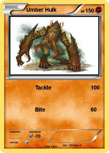 Pokemon Umber Hulk