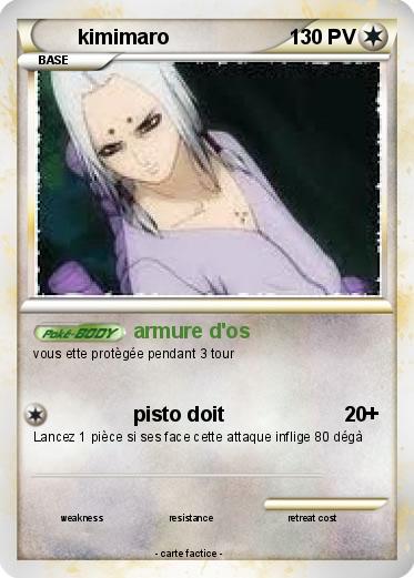 Pokemon kimimaro