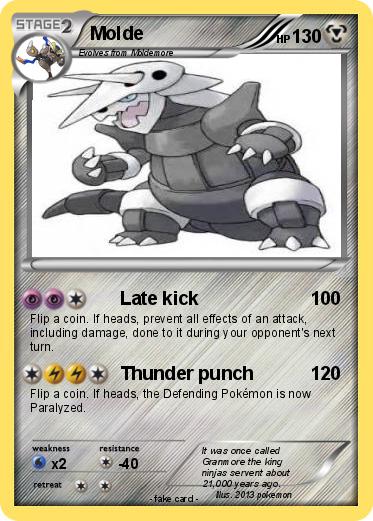 Pokemon Molde