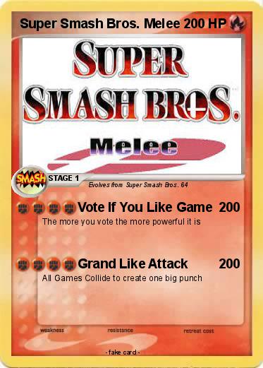 Pokemon Super Smash Bros. Melee