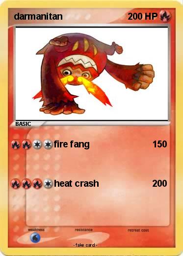 Pokemon darmanitan