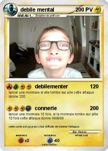 Pokemon debile mental