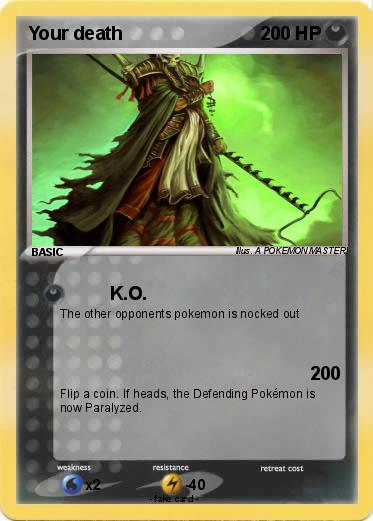 Pokemon Your death