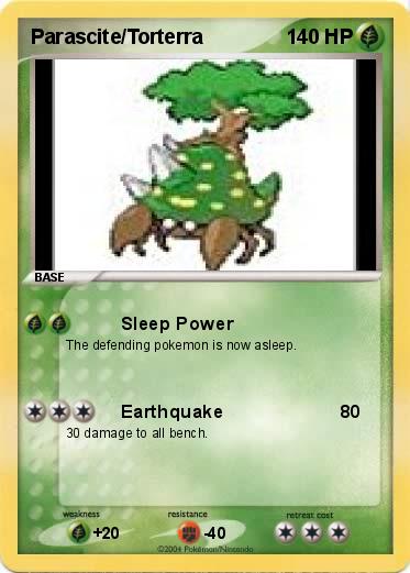 Pokemon Parascite/Torterra
