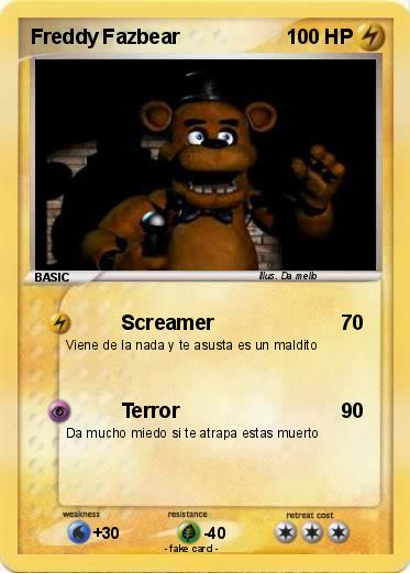 Pokemon Freddy Fazbear