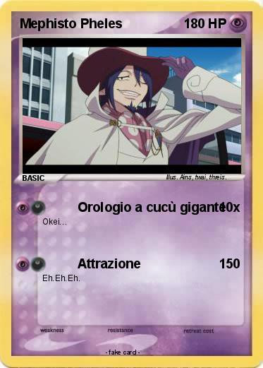 Pokemon Mephisto Pheles