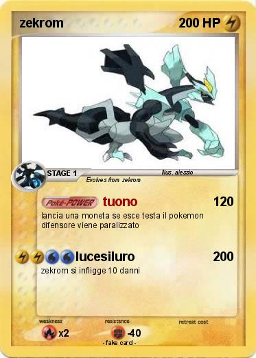 Pokemon zekrom