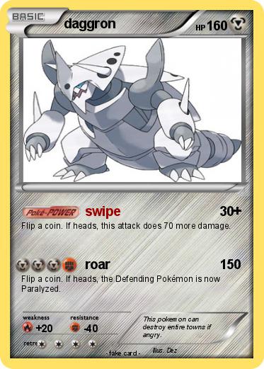 Pokemon daggron