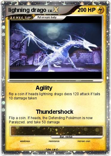 Pokemon lighning drago