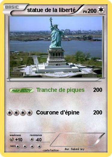 Pokemon statue de la liberté
