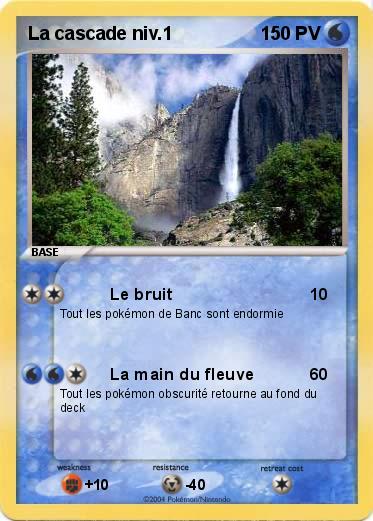 Pokemon La cascade niv.1