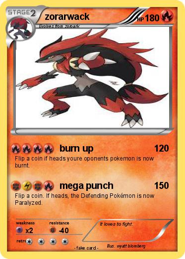Pokemon zorarwack
