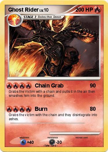 Pokemon Ghost Rider