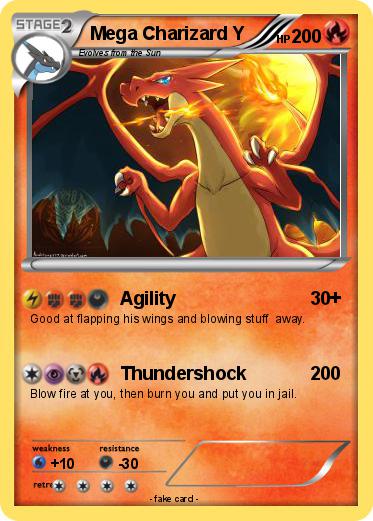 Pokemon Mega Charizard Y