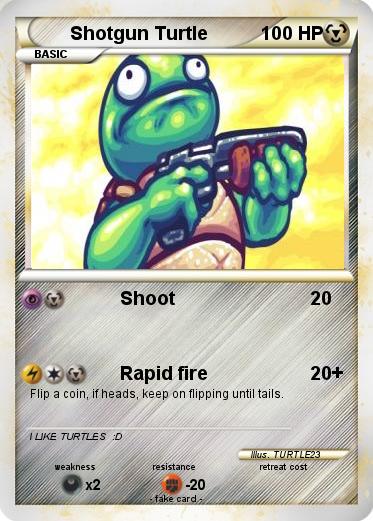 Pokemon Shotgun Turtle