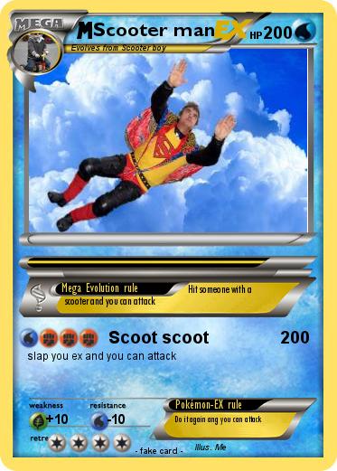 Pokemon Scooter man