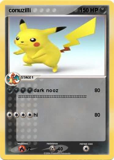 Pokemon conuzilli