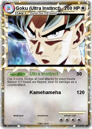 Pokemon Goku (Ultra Instinct)