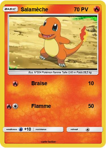 Pokemon Salamèche