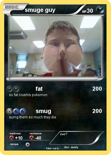 Pokemon smuge guy