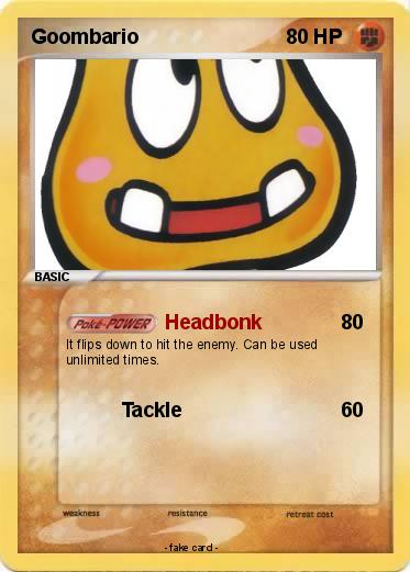 Pokemon Goombario