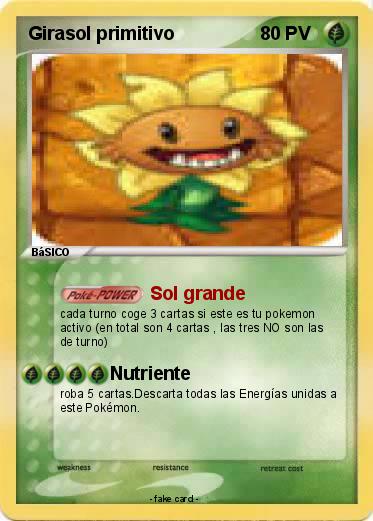Pokemon Girasol primitivo