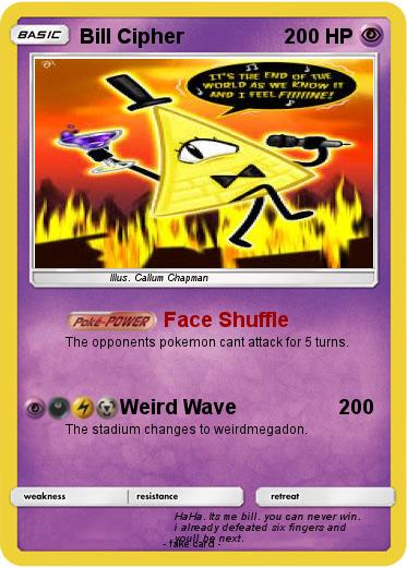 Pokemon Bill Cipher