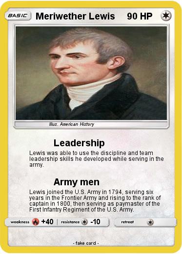 Pokemon Meriwether Lewis
