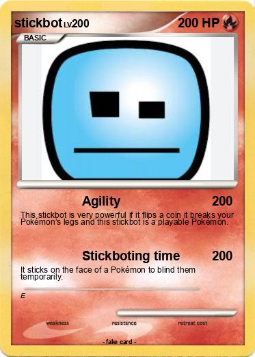 Pokemon stickbot