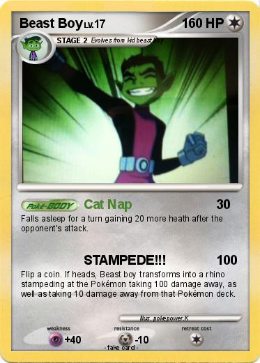 Pokemon Beast Boy