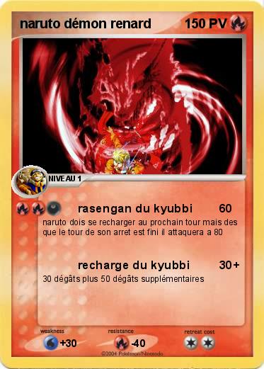Pokemon naruto démon renard