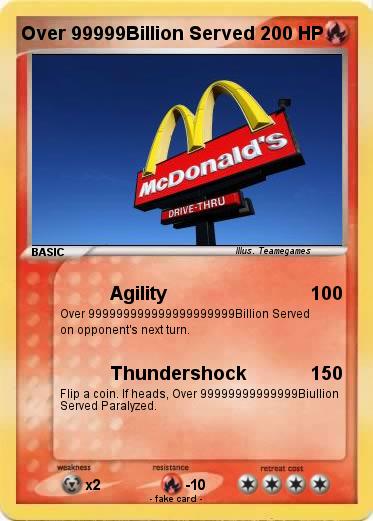 Pokemon Over 99999Billion Served