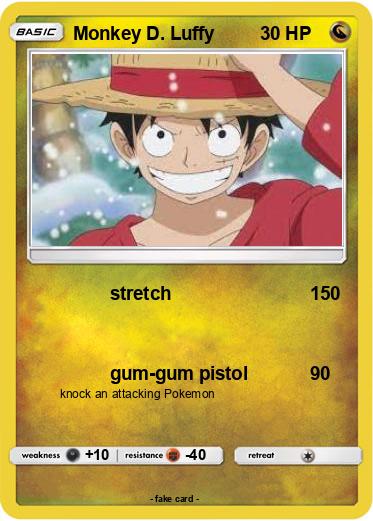 Pokemon Monkey D. Luffy