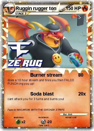 Pokemon Ruggin rugger ton