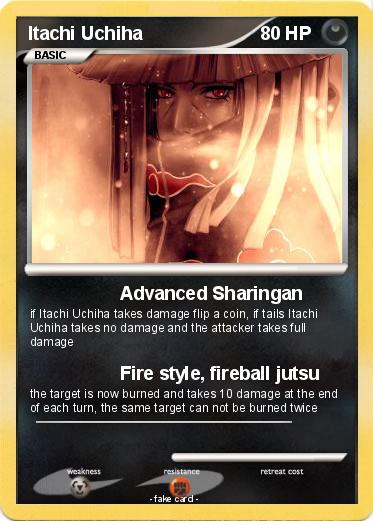 Pokemon Itachi Uchiha